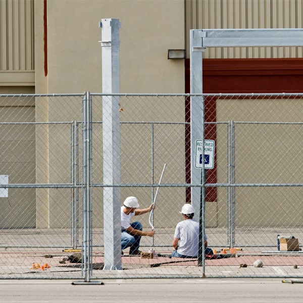 how long can i lease the temporary fence for my work site or event in Canby MN